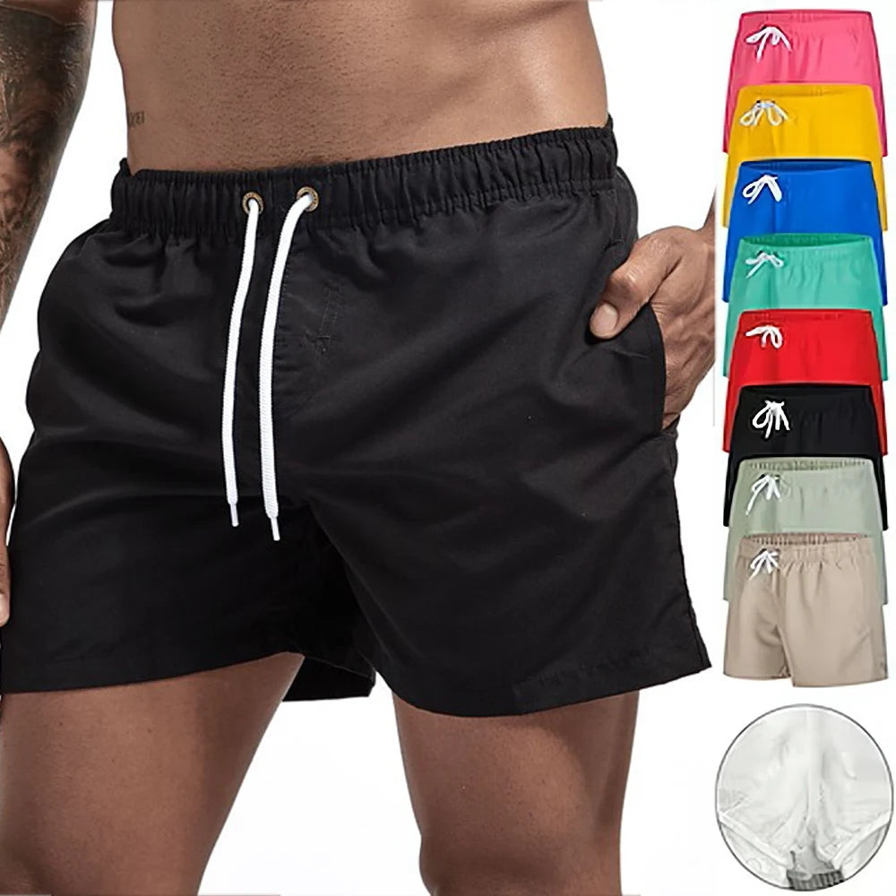 Kit 3 Shorts de Praia Masculinos Com Bolsos - Pronta Entrega!