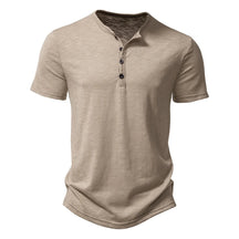 Camisa Manga Curta de algodão, Mancini Bellini® Henley